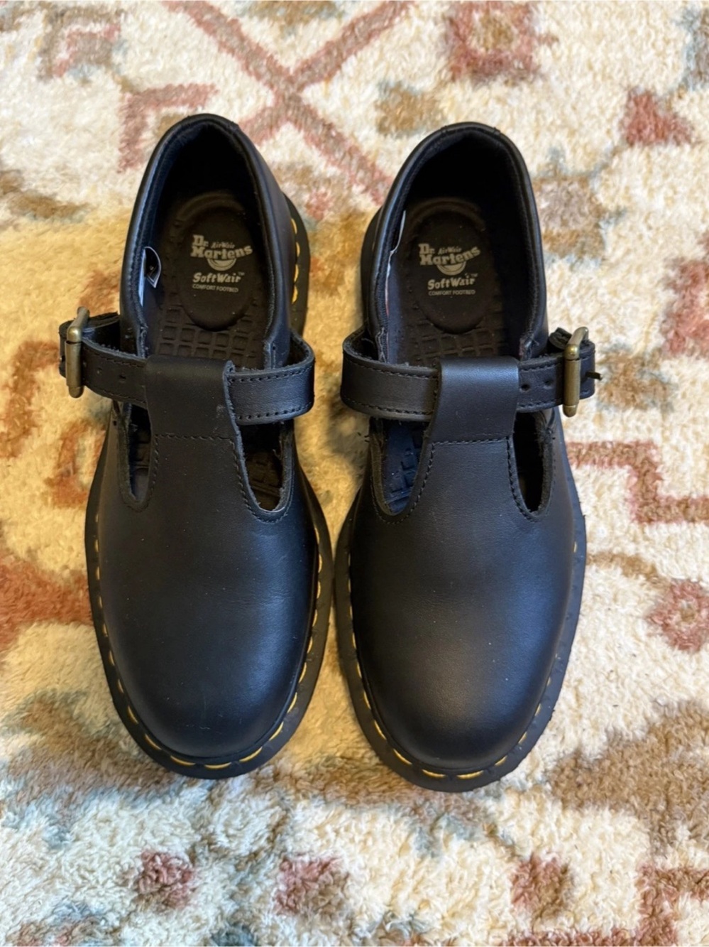 Dr. Martens size 8 Mary Jane worn only around the house black